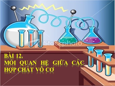 Bài giảng Hóa học Lớp 9 - Bài 12: Mối quan hệ giữa các hợp chất vô cơ