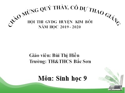 Bài giảng Hóa học Lớp 9 - Bài 27: Cacbon - Năm học 2019-2020 - Bùi Thị Hiền