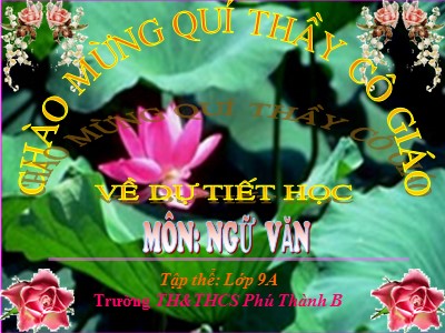 Bài giảng Ngữ văn Lớp 9 - Tiết 137: Tiếng Việt Nghĩa tường minh và hàm ý (Tiếp theo)