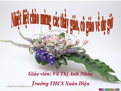 Bài giảng Ngữ văn Lớp 9 - Tiết 26: "Truyện Kiều" của Nguyễn Du - Võ Thị Anh Nhân