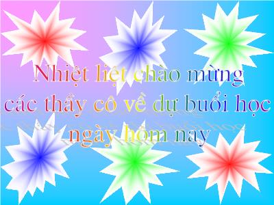 Bài giảng Toán 9 - Tiết 8: Một số hệ thức giữa cạnh và góc trong tam giác vuông - Trường THCS Xương Giang